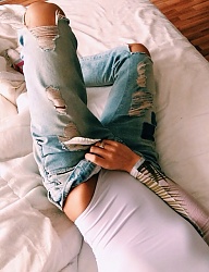 Moda Spodnie Jeansy - 2731870