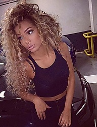 Fryzury Długie Na co dzień Kręcone Rozpuszczone Blond - 3080826