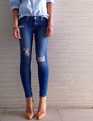 Moda Spodnie Jeansy - 2690179