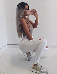 Fryzury Długie Na co dzień Proste Rozpuszczone Blond - 3052967