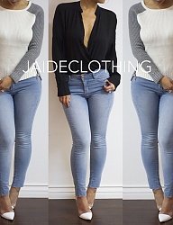 Moda Spodnie Jeansy - 2836561