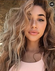 Fryzury Długie Na co dzień Kręcone Rozpuszczone Blond - 3074972