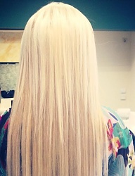 Fryzury Długie Na co dzień Proste Rozpuszczone Blond - 2081460