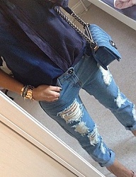 Moda Spodnie Jeansy - 2551436