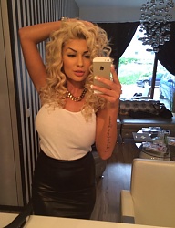 Fryzury Średnie Na co dzień Kręcone Rozpuszczone Blond - 3017004