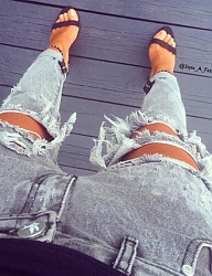 Moda Spodnie Jeansy - 2857434