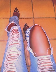 Moda Spodnie Jeansy - 2492276