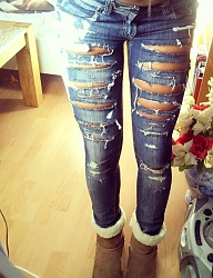 Moda Spodnie Jeansy - 2429041