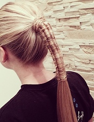 Fryzury Długie Na co dzień Proste Warkocze Blond - 2743221