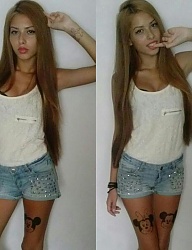 Fryzury Długie Na co dzień Proste Rozpuszczone Blond - 2392127