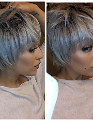 Fryzury Krótkie Na co dzień Proste Rozpuszczone Blond - 2396949