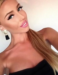 Fryzury Długie Na co dzień Proste Upięcie Blond - 3023007