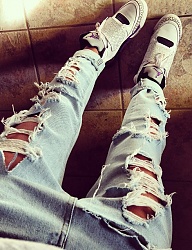 Moda Spodnie Jeansy - 2081033
