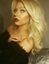Fryzury Długie Na co dzień Kręcone Rozpuszczone Blond - 3111314