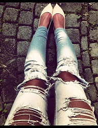 Moda Spodnie Jeansy - 2136976