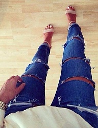 Moda Spodnie Jeansy - 2649981