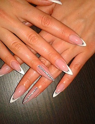 Paznokcie French Szpice - 2437584