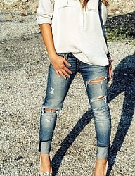 Moda Spodnie Jeansy - 2072594