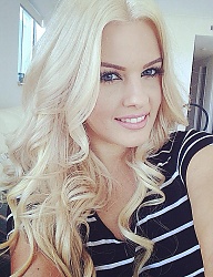 Fryzury Średnie Na co dzień Kręcone Rozpuszczone Blond - 3136064