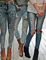 Moda Spodnie Jeansy - 3113855