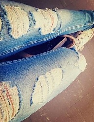 Moda Spodnie Jeansy - 1486130