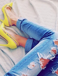 Moda Spodnie Jeansy - 2662833