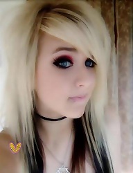 Fryzury Średnie Alternatywne EMO - 333554