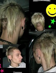 Fryzury Średnie Alternatywne Punk Rock - 687