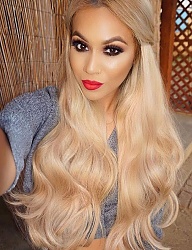 Fryzury Długie Na co dzień Kręcone Rozpuszczone Blond - 3077490