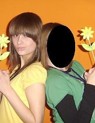 Fryzury Średnie Na co dzień Proste Irokez damski - 23799