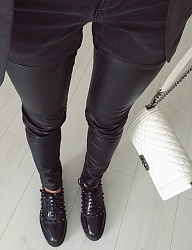 Moda Spodnie Skórzane - 2777681