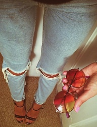 Moda Spodnie Jeansy - 2802812