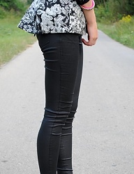 Moda Spodnie Skórzane - 1517465