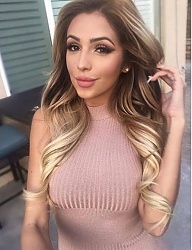 Fryzury Długie Na co dzień Kręcone Rozpuszczone Blond - 3098498