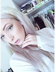 Fryzury Długie Na co dzień Proste Rozpuszczone Blond - 2958043