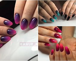 Manicure 2018 Pastelowe Ombre Manicure Słodkie Paznokcie Na