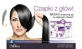 Naturalnie ciemne włosy