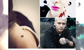 Piercing, skaryfikacje i inne modyfikacje - zobaczcie galerię!