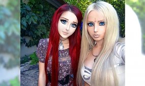 Wyglądają jak żywe lalki! Valeria Lukyanova ma konkurencję