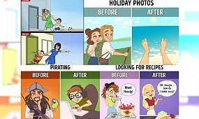11 ilustracji, które pokazują, jak bardzo Internet zmienił nasze życie. Nie wiemy jak Was, ale nas to PRZERAŻA! Zerknijcie na to porównanie życia "kiedyś" i "dziś"...