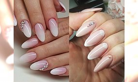 Baby boomer czyli mleczne ombre manicure. Idealne dla panny młodej i nie tylko!