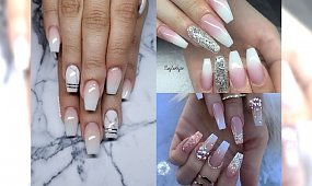 Manicure 2018: Baby Boomer Glamour - idealna propozycja na manicure ślubny!
