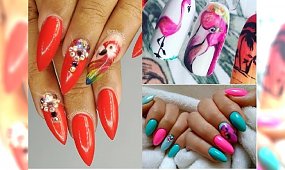 Manicure: Szukasz interesującego wzoru? Manicure z malunkiem PAPUGI to prawdziwy hit na lato 2018!