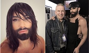 Conchita Wurst znów jest sensacją Eurowizji, lecz tym razem z powodu tej sukienki...