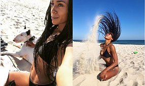 Ola Szwed zachwyca ciałem na plaży. "Ale diva! No poezja!"