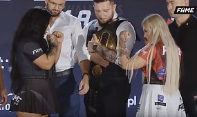 Fame MMA: Żenująca walka Esmeraldy Godlewskiej i Ewel0ny. Fani: ,,Godlewska to w ciąży czy połknęła arbuza w całości?"