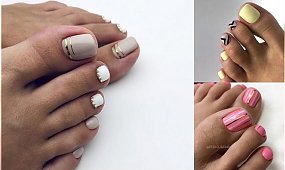 Pedicure na jesień - 21 wzorów, które robią wrażenie