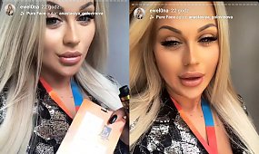 Ewelina Kubiak na gali MTV EMA w Hiszpanii! Reprezentowała Polskę w błyszczącej srebrnej mini
