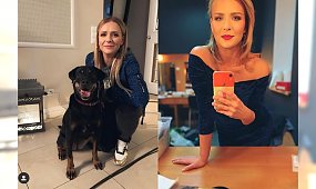 Odchudzona Aneta Zając wypina się w krótkiej mini przy Świętym Mikołaju. "Zazdroszczę Mikołajowi" - piszą zgodnie fani