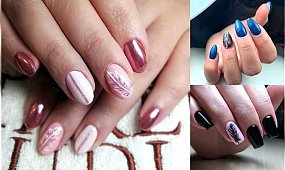 Manicure z piórkiem - 21 oryginalnych i ślicznych zdobień